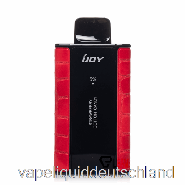 Ijoy Captain 10000 Einweg-Vape-Flüssigkeit Mit Erdbeer-Zuckerwatte